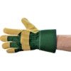 PIGSPLIT LEATHER RIGGER GLOVES 2"CUFFS SIZE 10 thumbnail-0