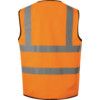 HI-VIS WAISTCOAT 2BB & B(EN20471) ORANGE (M) thumbnail-1