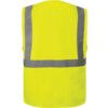 HI-VIS EXECUTIVE VEST(EN20471)YELLOW (3XL) thumbnail-1