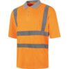 Koszulka polo odblaskowa, Pomarańczowa, XL, Krótki rękaw, EN20471 thumbnail-0