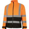 HI-VIS ORANGE/BLACKSOFTSHELLJACKET (EN20471) (S) thumbnail-0