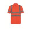 HI-VIS POLO SHIRT(EN20471)ORANGEL thumbnail-0