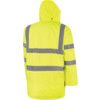 PLASZCZ WODOODPORNY, PRZEPUSZCZA POWIET HI-VIS L thumbnail-2