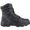 METATARSAL NON METAL ZIP HIGH LEGWP BLACK BOOT SIZE 9 thumbnail-1