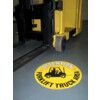 FLOOR MARKER 430mm DIA. FORKLIFT TRUCK AREA thumbnail-1