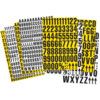 MAGNETIC MIXED LETTERS 43mm YELLOW (PK) thumbnail-0