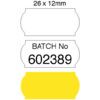 BATCH NUMBER LABELS 26x12mm (PK-1500) thumbnail-0