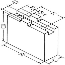 Miękkie szczęki model Slot/Tendon - Typ CU thumbnail-2