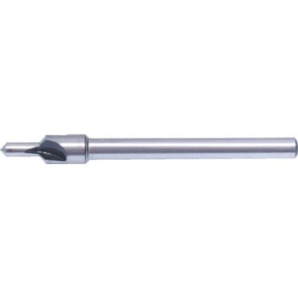 1/8"x1/4" 120deg HSS-cobalt 3fl s/s piloted c/sink