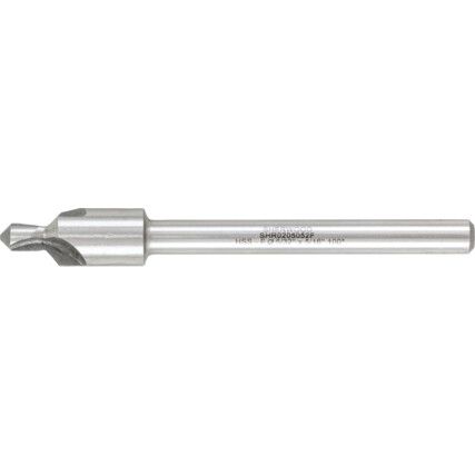 5/32"x5/16" 100deg HSS-cobalt 3fl piloted c/sink