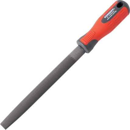 6" (150mm) h/round secondengineers file + handle