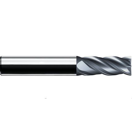 4.0mm 4 FLUTE VARI HELIX TIALNCOATED CARBIDE END MILL