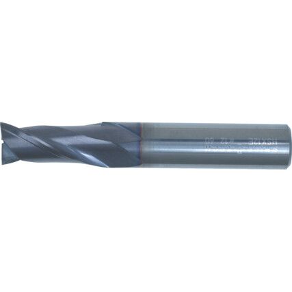 1.0mm ST/SH SHORT 2FL SLOT DRILL Q-COAT