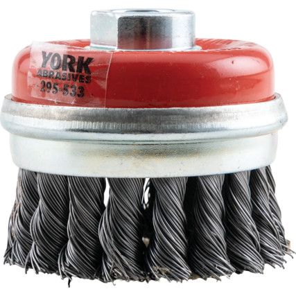 75mmxM14 THREADED 50SWG ARBOR CUPBRUSH