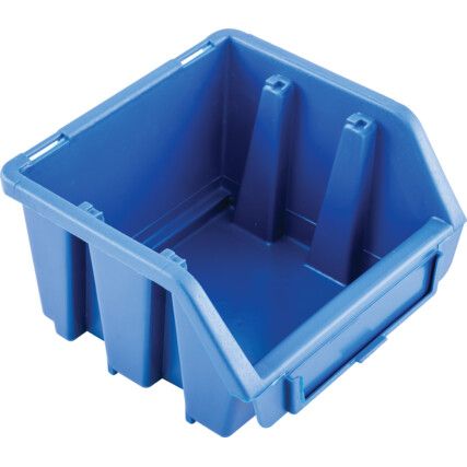 MTL1 HD PLASTIC STORAGE BIN BLUE