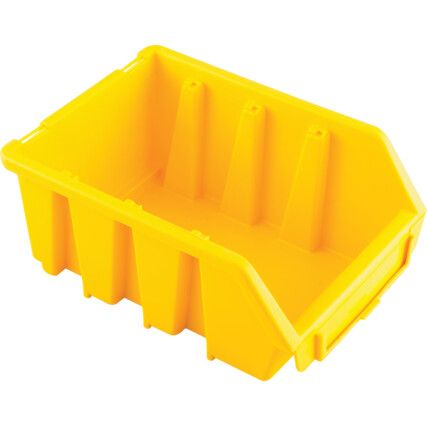 MTL2 HD PLASTIC STORAGE BIN YELLOW