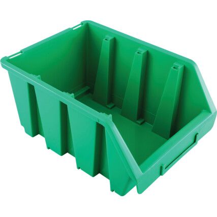 MTL3 HD PLASTIC STORAGE BIN GREEN