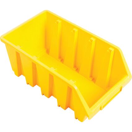 MTL4 HD PLASTIC STORAGE BIN YELLOW