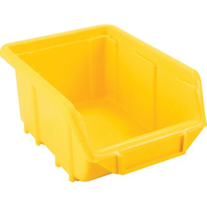 SEN1 PLASTIC STORAGE BINYELLOW