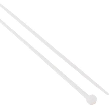 NATURAL CABLE TIES3.6x370mm (PK-100)