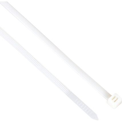 NATURAL CABLE TIES4.8x200mm (PK-100)