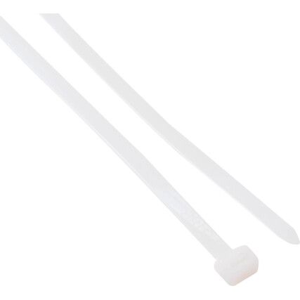 NATURAL CABLE TIES7.6x300mm (PK-100)