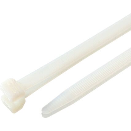 NATURAL CABLE TIES12.7x580mm (PK-100)