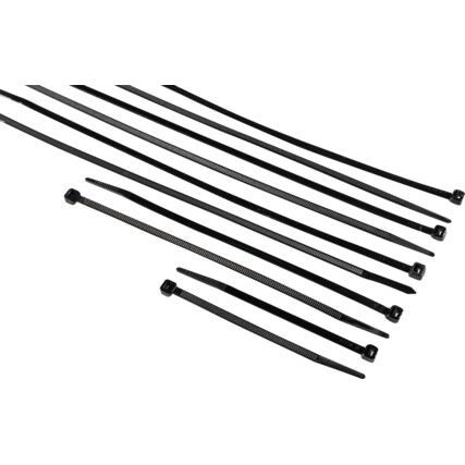 BLACK CABLE TIES 4.8mmASSORTED (PK-500)