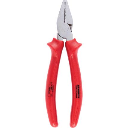 COMBINATION PLIERS COMFORT GRIPINSULATED RED POWER 205mm