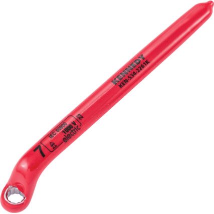 7mm INSULATED RING SPANNER DOUBLETRIANGLE 1000 V