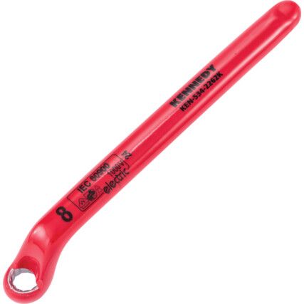 8mm INSULATED RING SPANNER DOUBLETRIANGLE 1000 V