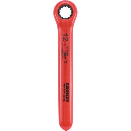 12mm INSULATED RATCHET RINGSPANNER DOUBLE TRIANGLE 1000 V