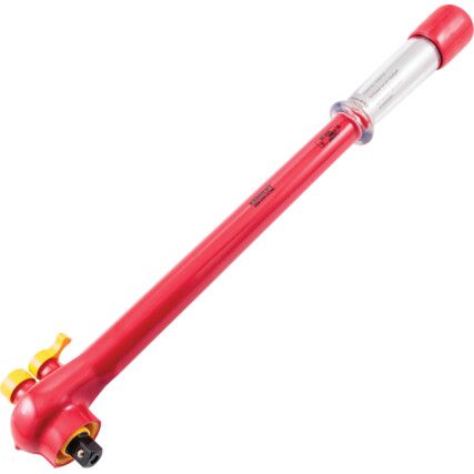 460mm INSULATED ADJUSTABLE TORQUEWRENCH 1/2"SQ/DR 20-100NM 1000V