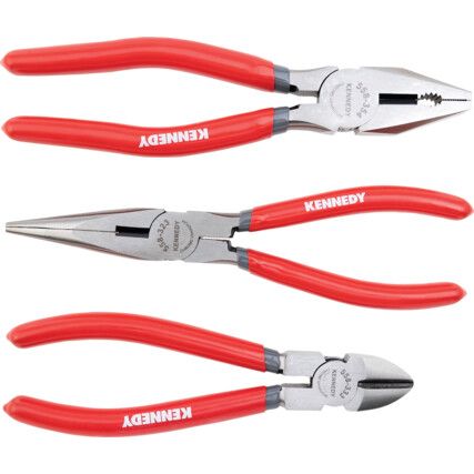 PROFESSIONAL CHROME PLIERS (SET-3)