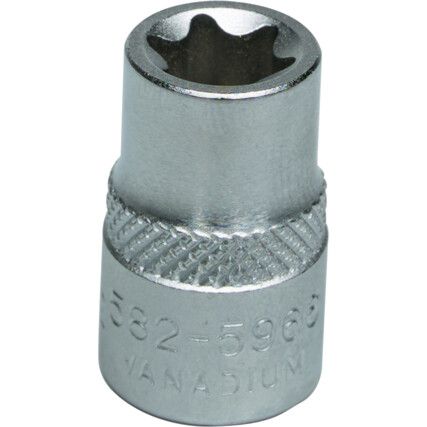 NASADKA Z NETRZNY PROFILEM TORX E10 1/2"