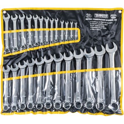 6-32mm CV COMBINATION SPANNERSET25PC