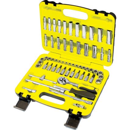 1/4 SQ.DR. MASTER METRIC 60PCSET"