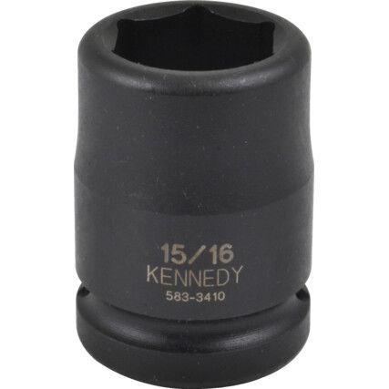 7/8" A/F IMPACT SOCKET 3/4"SQUAREDRIVE