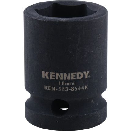 18mm IMPACT SOCKET 1/2"SQUAREDRIVE