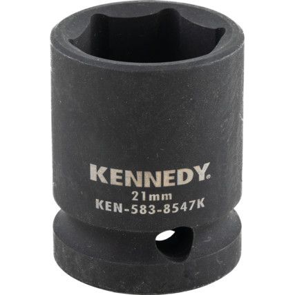 21mm IMPACT SOCKET 1/2"SQUAREDRIVE