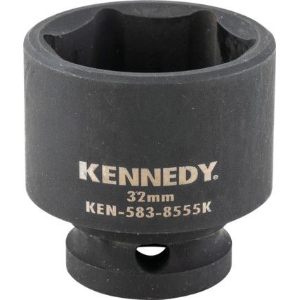 32mm IMPACT SOCKET 1/2"SQUAREDRIVE