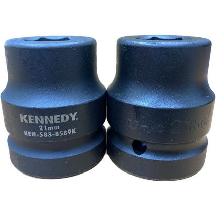 21mm IMPACT SOCKET 1" SQUAREDRIVE