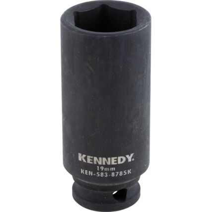 19mm DEEP IMPACT SOCKET3/8"SQUARE DRIVE