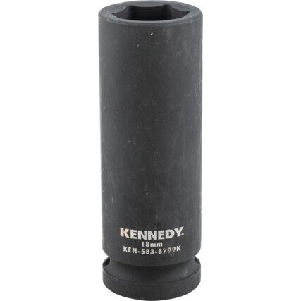 18mm DEEP IMPACT SOCKET1/2"SQUARE DRIVE