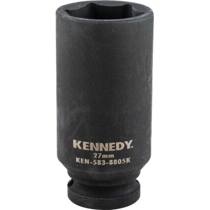 27mm DEEP IMPACT SOCKET1/2"SQUARE DRIVE