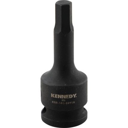 6mm HEX DRIVER IMPACT SOCKET3/8"SQUARE DRIVE