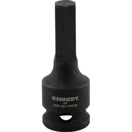 8mm HEX DRIVER IMPACT SOCKET3/8"SQUARE DRIVE