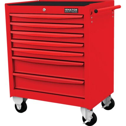 RED-27" 7 DRAWER ROLLER CABINET