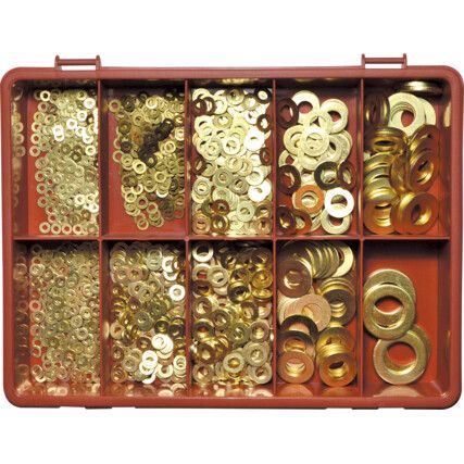 BRASS METRIC WASHER KIT