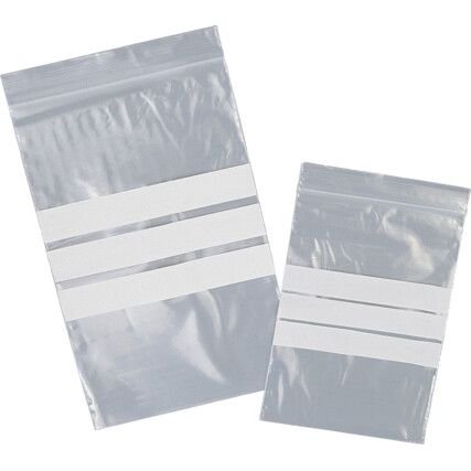 8"x11" WRITE-ON GRIPSEALBAGS(PK-1000)